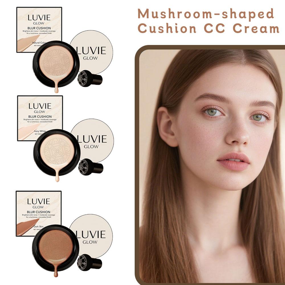 LUVIE GLOW Korean Mushroom Puf - Bb Cushion Korean recension och pris
